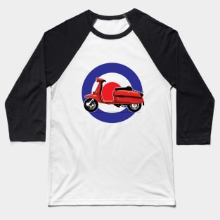 Classic Italian mods lambretta scooter Baseball T-Shirt